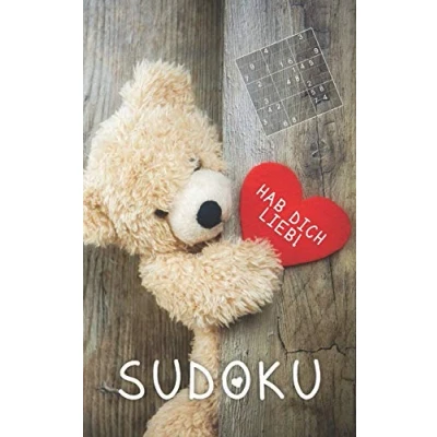 Abbildung von HAB DICH LIEB Sudoku: 150+ knifflige Rätsel Kleines Taschenbuch Geschenk Idee zum Valentinstag Für Mama, Papa, Oma, Opa oder diese eine besondere Person