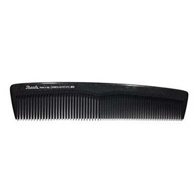 Abbildung von Jäneke Damenkamm 55803 Carbon Kamm 20,5 cm (antistatisch) Haarkamm feine und weite Zahnung (803)