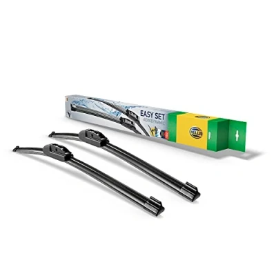 Abbildung von Scheibenwischer Hella Easy Set Upgrade 9XW 358 164 241 vorne Flachbalkenwischblatt FIAT: Panda II Hatchback, SUBARU: Impreza Saloon