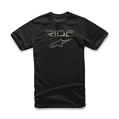 Abbildung von Alpinestars Herren Kurzarm Logo T Shirt moderner Schnitt, Black, S, 1119 72006