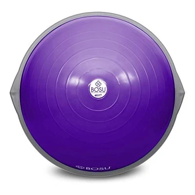 Abbildung von Bosu Home Gym Equipment Das Original Balance Trainer 65 cm Durchmesser, lila und grau, 72 10850