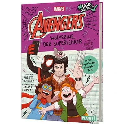 Abbildung von Avengers 3: Wolverine, der Superlehrer: Für alle Fans von Marvel #LeseChecker*in (3)