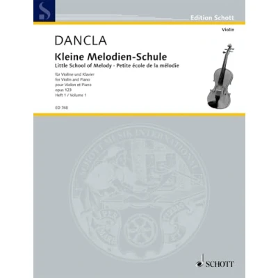 Abbildung von kleine Melodien Schule: 20 Stücke. op. 123. Violine und Klavier. (Edition Schott)
