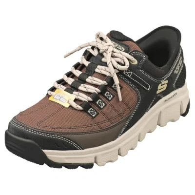 Abbildung von Skechers Herren Freihändige Slip Ins Summits bei Sneaker, Braunes Synthetisches Netzgewebe, taupefarbene BES, 45 EU