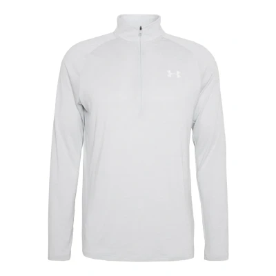 Abbildung von Under Armour TECH ZIP Langarmshirt, Herren, Größe: Small, Halo gray/white