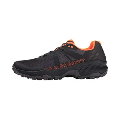 Abbildung von Mammut Sertig II LOW GTX Hikingschuh, Herren, Größe: 48 2/3, Black/vibrant orange Schuhe