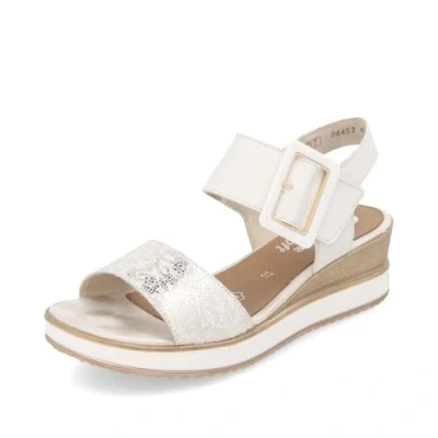 Abbildung von Remonte Sandalette »ELLE Collection«, Sommerschuh, Sandale, Bequemschuh mit Klett unter der Zierschnalle
