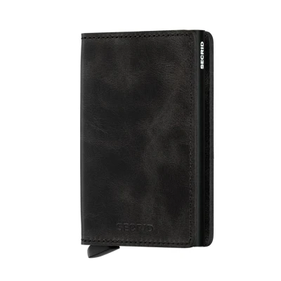 Abbildung von Secrid Slimwallet Vintage Black Kostenlose Gravur
