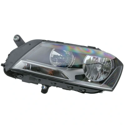 Abbildung von VALEO 044501 Scheinwerfer links H7, W5W, PY21W Halogen transparent mit Abblendlicht für Rechtsverkehr ORIGINAL TEIL Stellmotor LWR
