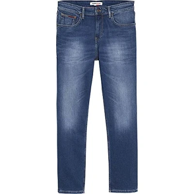 Abbildung von Tommy Jeans RYAN Relaxed Straight Fit, Herren, Größe: 33x34, Wilson mid blue stretch