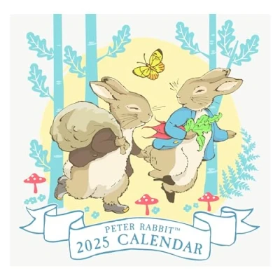 Abbildung von Peter Rabbit Wandkalender 2025, quadratisch