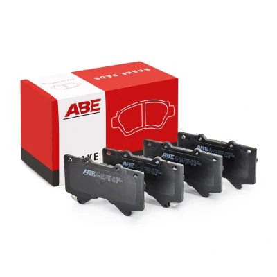 Abbildung von ABE C12129ABE Bremsbelagsatz Vorderachse Low Metallic mit akustischer Verschleißwarnung TOYOTA: Land Cruiser Prado 150, 200