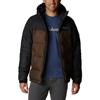 Abbildung von Columbia Pike Lake Hooded Jacket Steppjacke Mit Kapuze für Herren