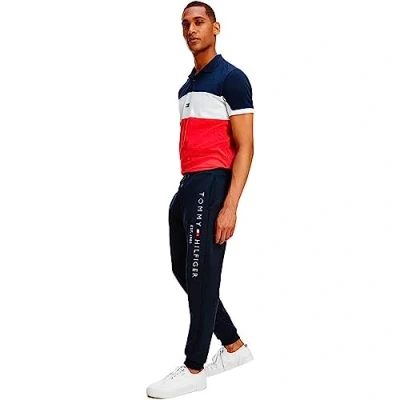 Abbildung von Tommy Hilfiger LOGO Jogginghose, Herren, Größe: Medium, Blue