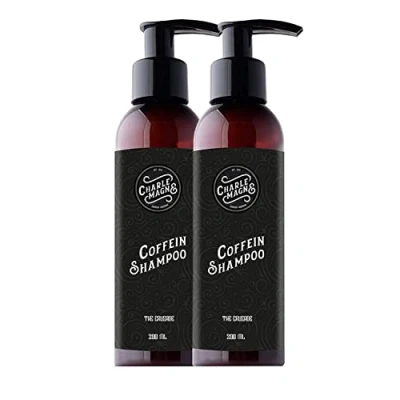 Abbildung von Charlemagne Koffein Shampoo 2er Set Herren Haarausfall Anti Hair Loss Coffein Men Haarshampoo Haar Männer 200 ml