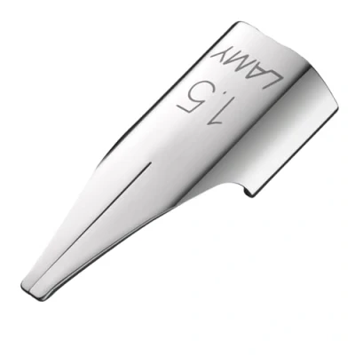 Abbildung von LAMY Z 50 Feder 888 Ersatzfeder aus verchromtem Edelstahl in der Farbe Blank Federstärke 1,5