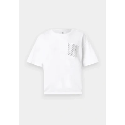 Abbildung von ONLY Onlterza O NECK Tshirt print Bright white, Damen, Größe: XS, white