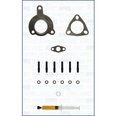 Abbildung von AJUSA JTC11342 Montagesatz, Lader with studs, syringe oil mit Dichtungen Montageanleitung OPEL: Omega B Caravan