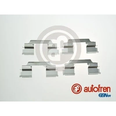 Abbildung von AUTOFREN SEINSA D42885A Zubehörsatz, Scheibenbremsbelag MERCEDES BENZ: C Class Saloon, Coupe, T modell, HYUNDAI: ix20