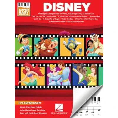 Abbildung von Disney Super Easy Songbook: 60 Simple Arrangements for Piano