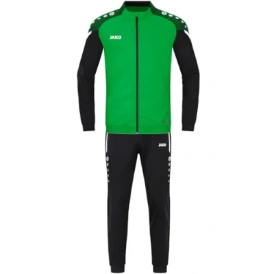 Abbildung von JAKO Kinder Trainingsanzug Polyester Performance, Soft Green/Schwarz, 164