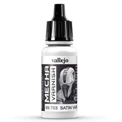 Abbildung von Vallejo AV Mecha Acryl Farbe für Airbrush 17 ml Satin Varnish
