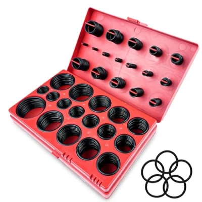 Abbildung von Avesteir 419 Stück Dichtungsringe, O Ringe, Ring Sortiment, Dichtungsringe Set, Dichtungsring, Gummiring, Dichtungsset, Gummi Dichtungen, Dichtringe Flachdichtung