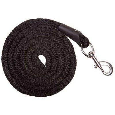 Abbildung von HKM Strick Aachen mit Karabinerhaken Schwarz 180 cm
