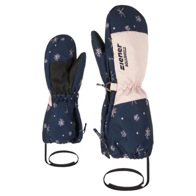 Abbildung von Ziener Kinder LEVI Ski Handschuhe/Wintersport wasserdicht atmungsaktiv, snowcrystal print, 116