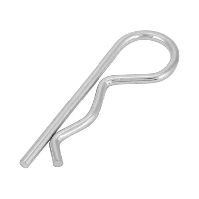Abbildung von 10 Stücke Federstecker Zink B Typ Splint Traktor Pin Clips Verschluß Sortiment Anhängevorrichtung Sicherungsklammer einfach Sicherungsring Rasenmäher