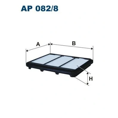 Abbildung von FILTRON AP 082/8 Luftfilter 27 223 193 Filtereinsatz CHEVROLET: Matiz