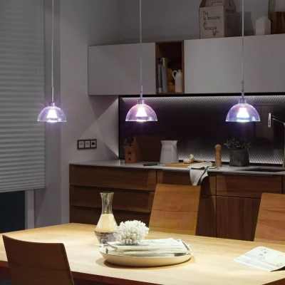 Abbildung von Paulmann Schienensystem Leuchten »URail Pendel Sarrasani E14 max. 20W dimmbar 230V, Dichroic«, (1 tlg.)