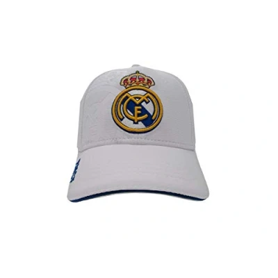 Abbildung von Real Madrid weiße Kappe junior erste Mannschaft [AB3929]