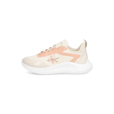 Abbildung von Calvin Klein Jeans Runner LACE Sneaker low, Damen, Größe: 36, Eggshell/dusty coral Schuhe