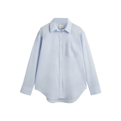 Abbildung von GANT Hemdbluse, Damen, Größe: 34, Light blue