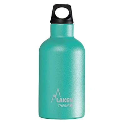 Abbildung von Laken Thermo Futura Thermosflasche Isolierflasche Edelstahl Trinkflasche Schmale Öffnung 350ml, Türkis Grün