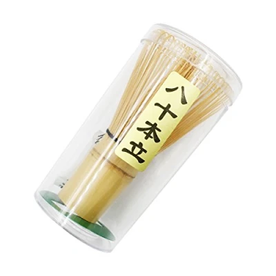 Abbildung von Ulablde Bambus Teebesen, Chasen, für Matchapulver, die japanische Teezeremonie, erhältlich mit 60 70/70 75/75 80 Besenborsten, Bambus, 70 75 prongs