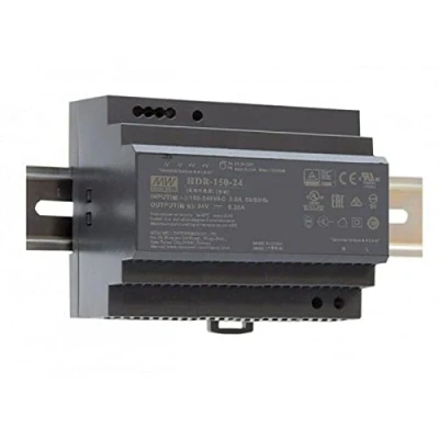 Abbildung von Meanwell HDR 150 24 W V 6,25 A DIN Schienen Netzteil Schiene