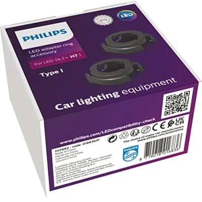 Abbildung von Philips 1683631 Adapter Ring H7 LED Typ I, Lampenhalterung für Ultinon Pro6000