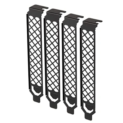 Abbildung von Silverstone SST AEROSLOT2B Aeroslots Gen 2 Belüftete Erweiterungssteckplatzabdeckungen, schwarz