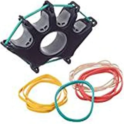 Abbildung von Cando Handtrainer, Fingertrainer Digi Extend, 1 Basisgerät, 14 Widerstandsbänder (sehr sehr leicht bis medium), 10 0775