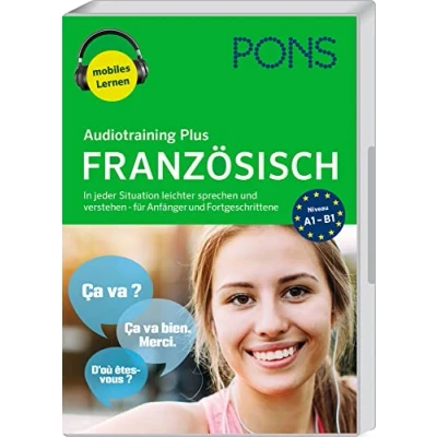Abbildung von PONS Audiotraining Plus Französisch: In jeder Situation leichter sprechen und verstehen für Anfänger Fortgeschrittene