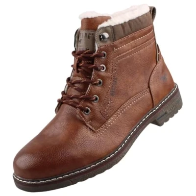 Abbildung von MUSTANG Herren Stiefel gefüttert Cognac EU 41