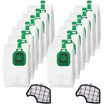 Abbildung von 12 Ersatzbeutel für Vorwerk Kobold VK140 VK150