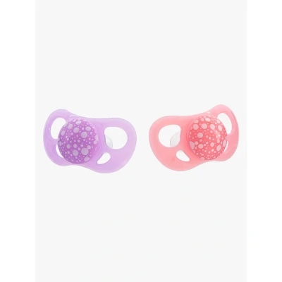 Abbildung von Twistshake Schnuller 6+ M 2er Pack, Rosa/Lila