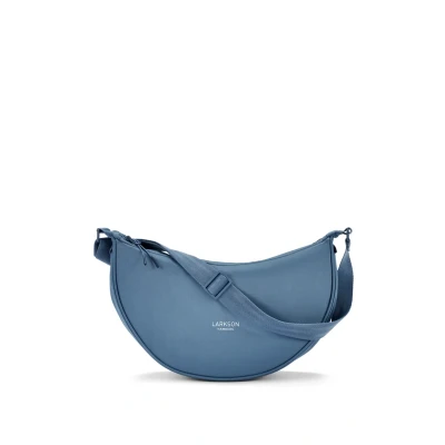 Abbildung von Larkson Solveig Medium HALF MOON Umhängetasche, Größe: One Size, Blau