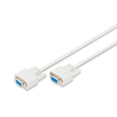 Abbildung von DIGITUS Serielles Anschluss Kabel D Sub 9 zu Buchse 2.0m RS 232 485 Beige