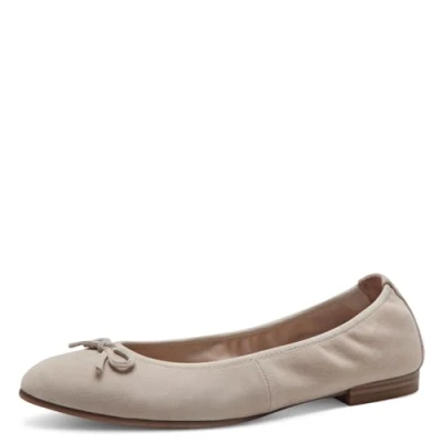 Abbildung von Tamaris Klassischer Ballerina, Damen, Größe: 39, Taupe Schuhe