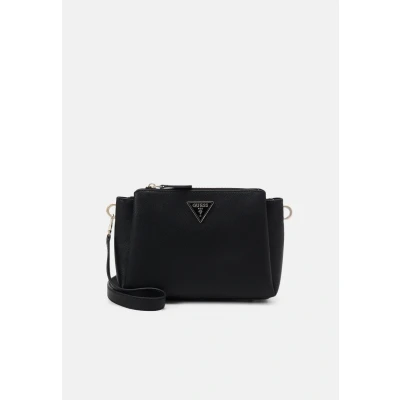 Abbildung von Guess Noelle Compartment Umhängetasche, Damen, Größe: One Size, Black