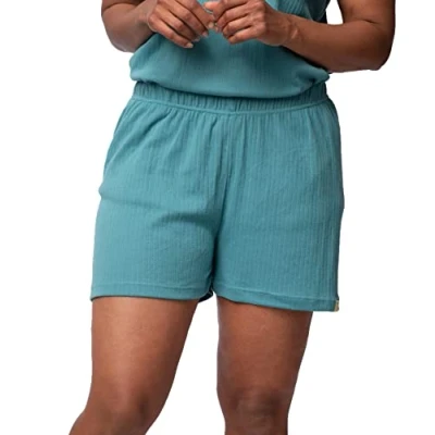 Abbildung von loud + proud Derby JAMA Nachtwäsche Hose, Damen, Größe: 42, Hellblau